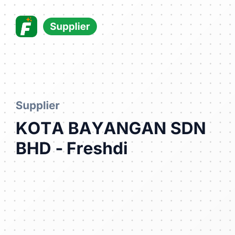 KOTA BAYANGAN SDN BHD – summary card, no photo uploaded yet