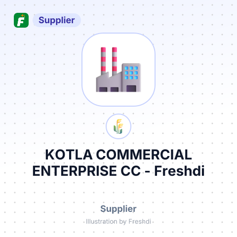 KOTLA COMMERCIAL ENTERPRISE CC – summary card, no photo uploaded yet
