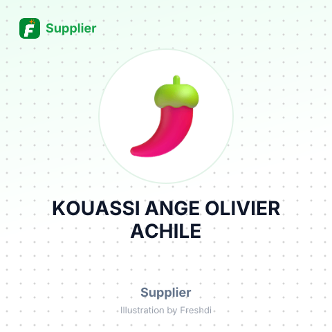 KOUASSI ANGE OLIVIER ACHILE – summary card, no photo uploaded yet