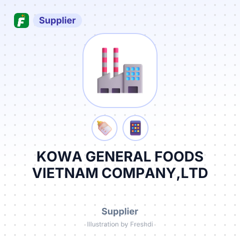 KOWA GENERAL FOODS VIETNAM COMPANY,LTD – summary card, no photo uploaded yet