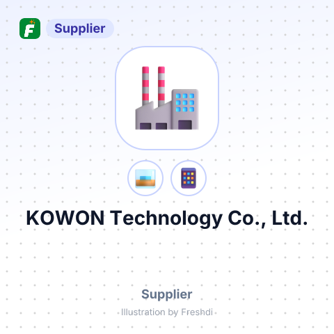 KOWON Technology Co., Ltd. – summary card, no photo uploaded yet