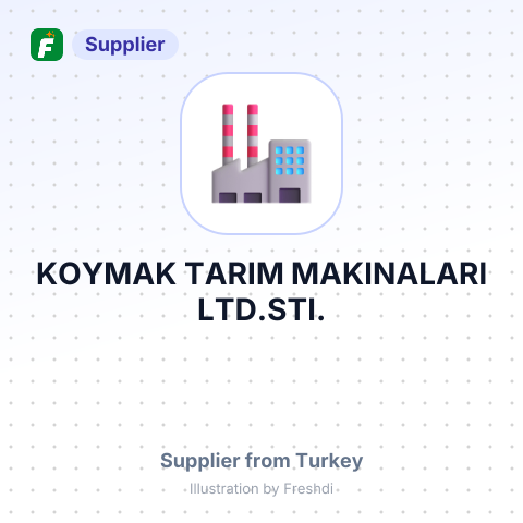 KOYMAK TARIM MAKINALARI LTD.STI. – summary card, no photo uploaded yet