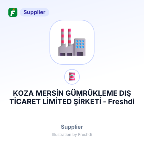 KOZA MERSİN GÜMRÜKLEME DIŞ TİCARET LİMİTED ŞİRKETİ – summary card, no photo uploaded yet