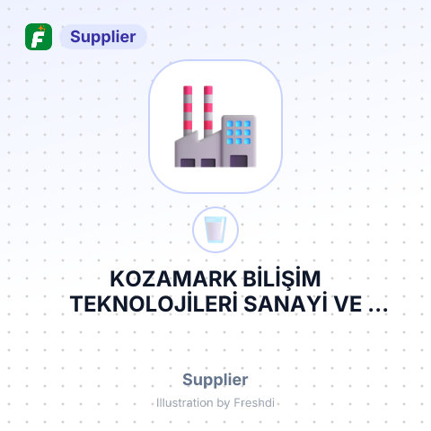 KOZAMARK BİLİŞİM TEKNOLOJİLERİ SANAYİ VE TİCARET LİMİTED ŞİRKETİ – summary card, no photo uploaded yet