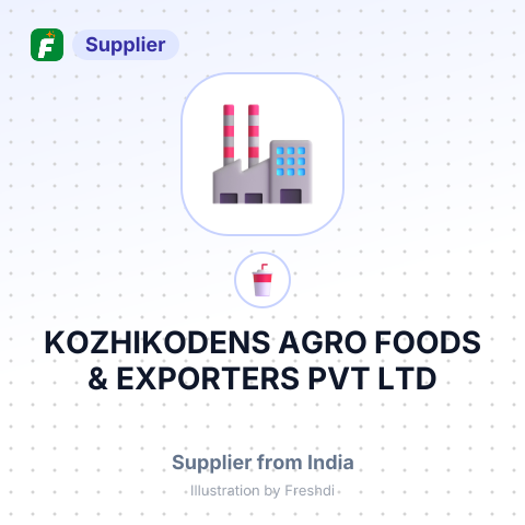 KOZHIKODENS AGRO FOODS & EXPORTERS PVT LTD – summary card, no photo uploaded yet