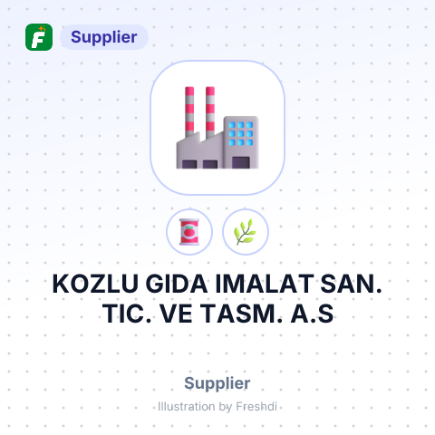 KOZLU GIDA IMALAT SAN. TIC. VE TASM. A.S – summary card, no photo uploaded yet