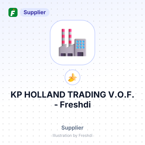 KP HOLLAND TRADING V.O.F. – summary card, no photo uploaded yet