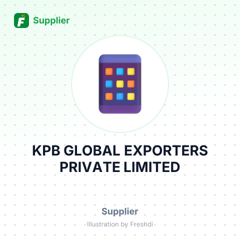 KPB GLOBAL EXPORTERS PRIVATE LIMITED – summary card, no photo uploaded yet