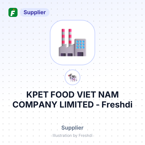 KPET FOOD VIET NAM COMPANY LIMITED – summary card, no photo uploaded yet