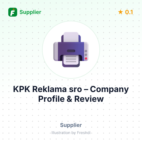 KPK Reklama sro – summary card, no photo uploaded yet