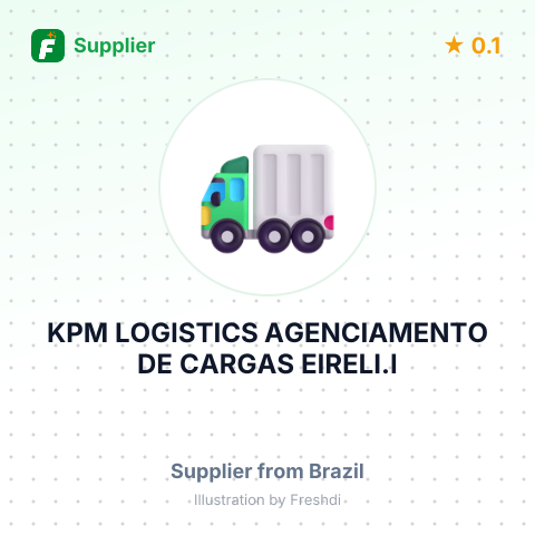 KPM LOGISTICS AGENCIAMENTO DE CARGAS EIRELI.I – summary card, no photo uploaded yet