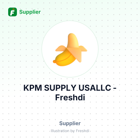 KPM SUPPLY USALLC – summary card, no photo uploaded yet