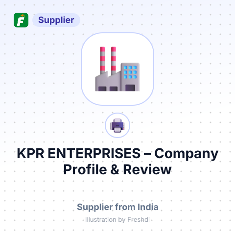 KPR ENTERPRISES – summary card, no photo uploaded yet
