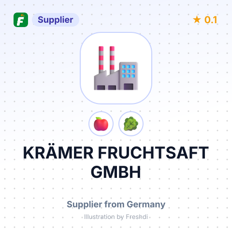 KRÄMER FRUCHTSAFT GMBH – summary card, no photo uploaded yet