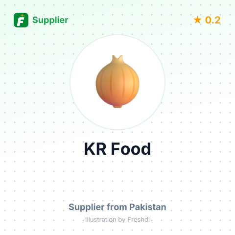 KR Food  – summary card, no photo uploaded yet