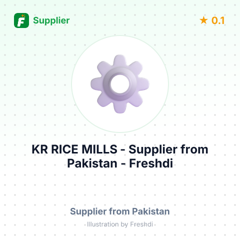 KR RICE MILLS – summary card, no photo uploaded yet