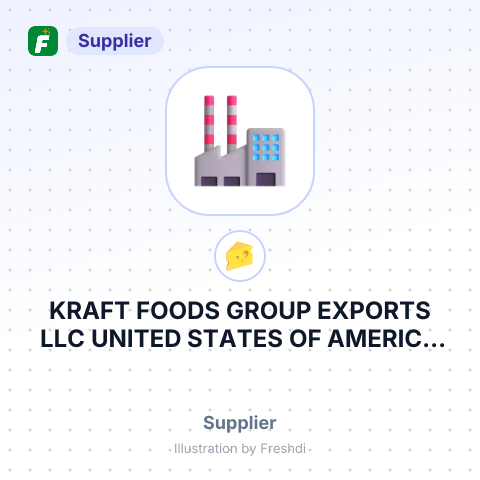 KRAFT FOODS GROUP EXPORTS LLC UNITED STATES OF AMERICA PH – summary card, no photo uploaded yet