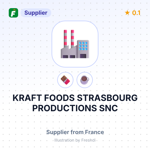 KRAFT FOODS STRASBOURG PRODUCTIONS SNC – summary card, no photo uploaded yet