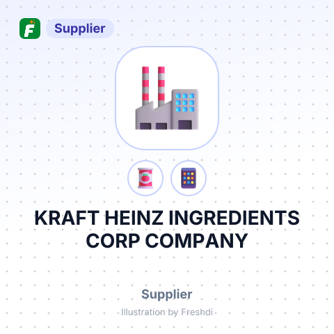 KRAFT HEINZ INGREDIENTS CORP COMPANY – summary card, no photo uploaded yet