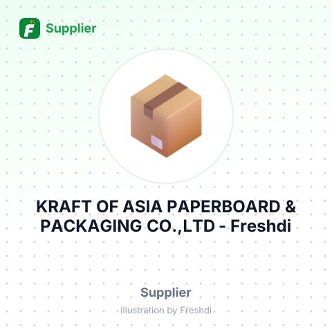 KRAFT OF ASIA PAPERBOARD & PACKAGING CO.,LTD – summary card, no photo uploaded yet