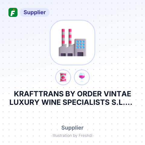 KRAFTTRANS BY ORDER VINTAE LUXURY WINE SPECIALISTS S.L.U – summary card, no photo uploaded yet