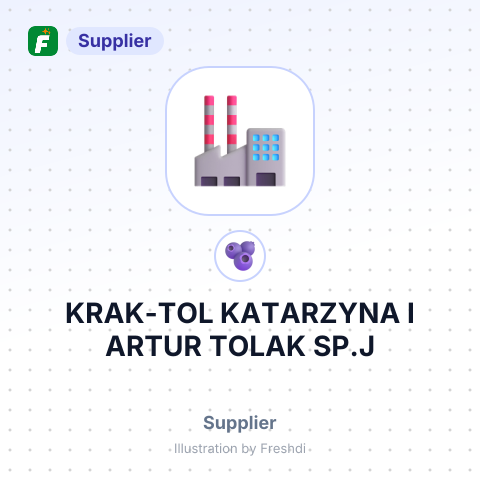 KRAK-TOL KATARZYNA I ARTUR TOLAK SP.J – summary card, no photo uploaded yet