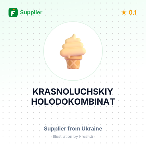KRASNOLUCHSKIY HOLODOKOMBINAT – summary card, no photo uploaded yet