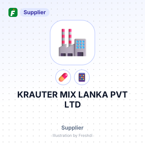KRAUTER MIX LANKA PVT LTD – summary card, no photo uploaded yet