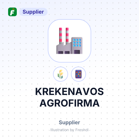 KREKENAVOS AGROFIRMA – summary card, no photo uploaded yet