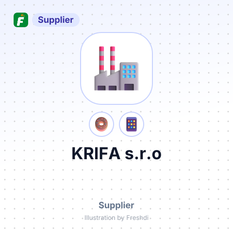 KRIFA s.r.o – summary card, no photo uploaded yet