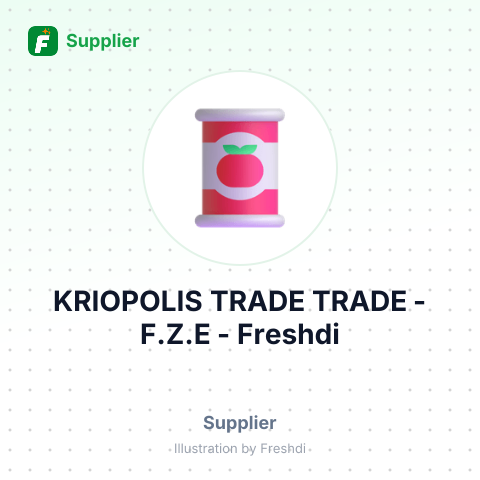 KRIOPOLIS TRADE TRADE - F.Z.E – summary card, no photo uploaded yet