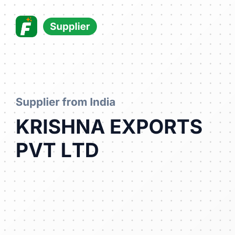 KRISHNA EXPORTS PVT LTD – summary card, no photo uploaded yet