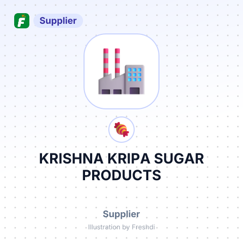 KRISHNA KRIPA SUGAR PRODUCTS – summary card, no photo uploaded yet