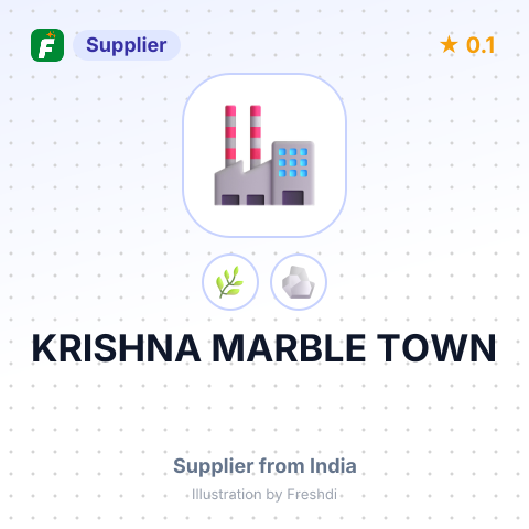 KRISHNA MARBLE TOWN – summary card, no photo uploaded yet