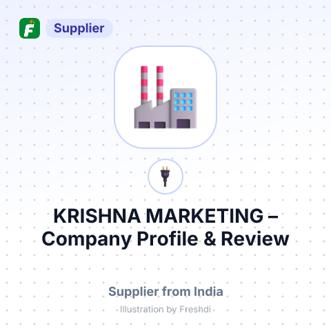 KRISHNA MARKETING – summary card, no photo uploaded yet