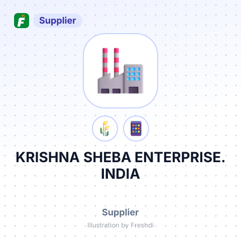 KRISHNA SHEBA ENTERPRISE. INDIA – summary card, no photo uploaded yet