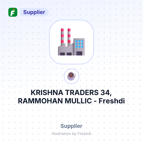 KRISHNA TRADERS 34, RAMMOHAN MULLIC – summary card, no photo uploaded yet