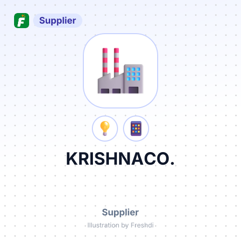 KRISHNACO. – summary card, no photo uploaded yet