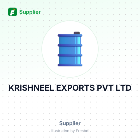 KRISHNEEL EXPORTS PVT LTD – summary card, no photo uploaded yet