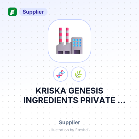 KRISKA GENESIS INGREDIENTS PRIVATE LIMITED – summary card, no photo uploaded yet