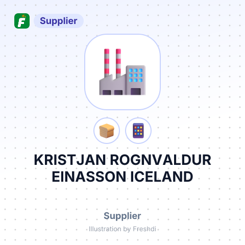 KRISTJAN ROGNVALDUR EINASSON ICELAND – summary card, no photo uploaded yet