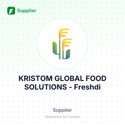 KRISTOM GLOBAL FOOD SOLUTIONS – summary card, no photo uploaded yet