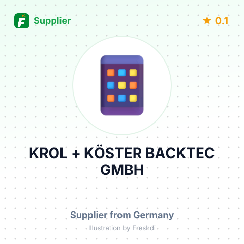 KROL + KÖSTER BACKTEC GMBH – summary card, no photo uploaded yet