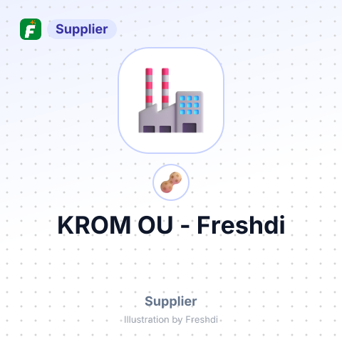 KROM OU – summary card, no photo uploaded yet