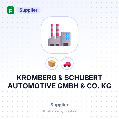 KROMBERG & SCHUBERT AUTOMOTIVE GMBH & CO. KG – summary card, no photo uploaded yet