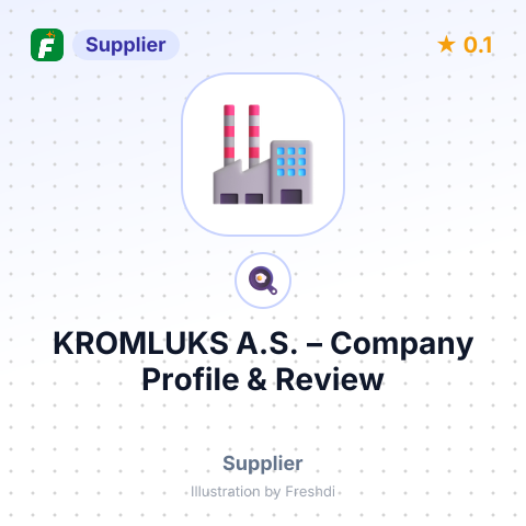 KROMLUKS A.S. – summary card, no photo uploaded yet