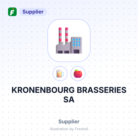 KRONENBOURG BRASSERIES SA – summary card, no photo uploaded yet