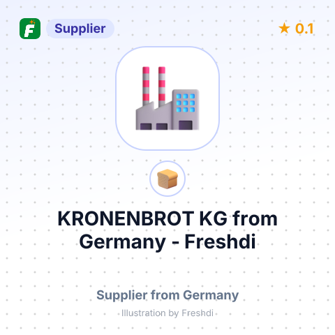 KRONENBROT KG – summary card, no photo uploaded yet