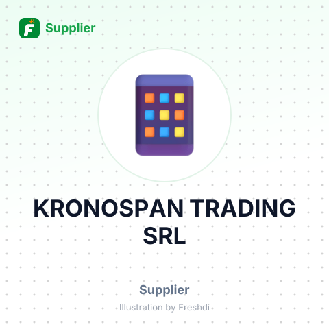 KRONOSPAN TRADING SRL – summary card, no photo uploaded yet
