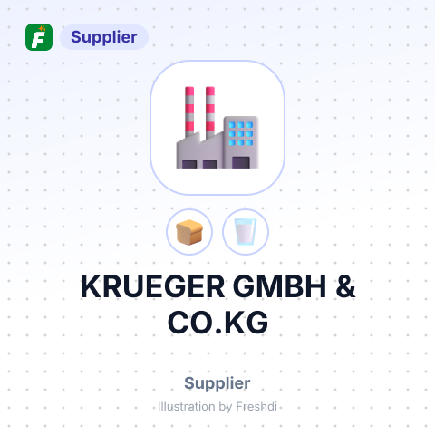 KRUEGER GMBH & CO.KG – summary card, no photo uploaded yet